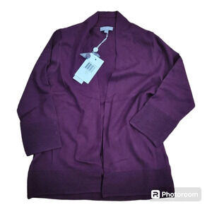Evolution cardigan Womens Size S Plum